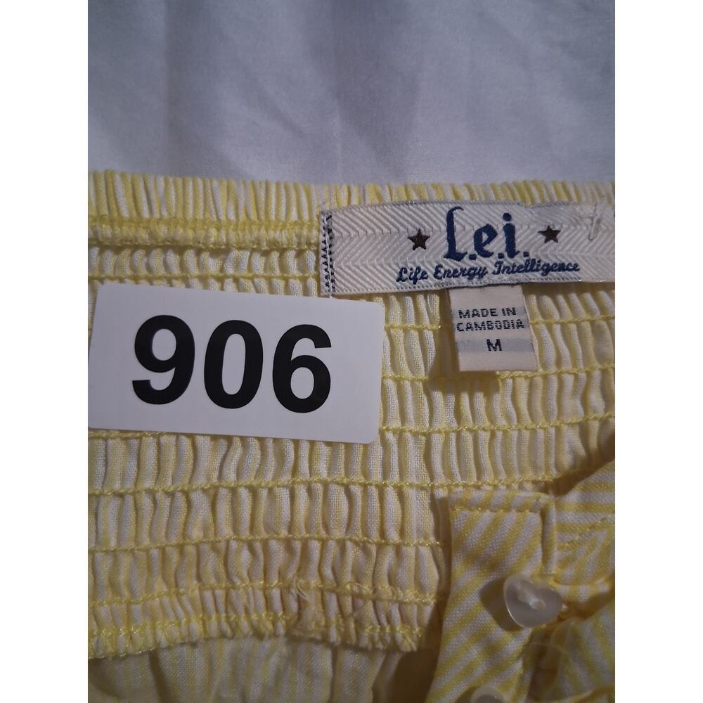 Y2K Junior size M Babydoll Ruffle‎ Grungecore  Indie Sleaze Smocked Tank Top - Picture 7 of 9